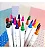 Canetas Permanentes Fineliner Brush 12 24 36 48 Cores Vibrantes Ponta Dupla Conjunto Canetinhas Cores Vibrantes Profissional Escolar Colorir - Imagem 8