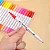 Canetas Permanentes Fineliner Brush 12 24 36 48 Cores Vibrantes Ponta Dupla Conjunto Canetinhas Cores Vibrantes Profissional Escolar Colorir - Imagem 11