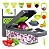 Mandolin Ralador de Legumes Inox 16 em 1 – Fatiador Gourmet Multifuncional - Imagem 4