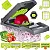 Mandolin Ralador de Legumes Inox 16 em 1 – Fatiador Gourmet Multifuncional - Imagem 8