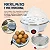 Cozedor De Ovos Elétrico Portátil Cozinha À Vapor Egg 110v - Imagem 3