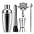 Coqueteleira Bar Man Profissional Inox Drink Caipirinha Bar Cor Prateado - Imagem 1