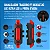 Kit Farol E Lanterna Para Bicicleta Bike Led Potente Usb Recarregável E Resistente A Àgua - Imagem 4