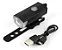 Kit Farol E Lanterna Para Bicicleta Bike Led Potente Usb Recarregável E Resistente A Àgua - Imagem 15
