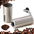 Moedor Triturador De Café Manual Inox Com Manivela Giratória Moer  – Para Grãos de Café e Especiarias - Imagem 13