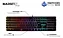Teclado Gamer Mecânico Usb Switch Blue Português Rgb Knup Cor de teclado Preto Idioma Português Brasil - Imagem 5