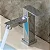 Torneira Bancada de Banheiro Lavabo Luxo Inox Cromada Fria Quadrada - Imagem 5