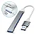 Hub Usb 4 Portas 3.0 Extensor Cabo High Speed Hd Pen Drive - Imagem 1