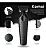 Máquina Cabelo Corte Acabamento Kemei Km-2299 Cor Preto - Imagem 10