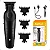Máquina Cabelo Corte Acabamento Kemei Km-2299 Cor Preto - Imagem 19