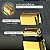 Barbeador Shaver Elétrico Profissional Acabamento Kemei Tx1 Dourado - Imagem 6