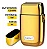 Barbeador Shaver Elétrico Profissional Acabamento Kemei Tx1 Dourado - Imagem 16