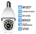 Câmera Ip Segurança Lâmpada Yoosee Panorâmica Wifi1080 Espiã Soquete E27 Lâmpada Cor Branco - Imagem 16
