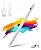 Caneta Stylus Universal Alta Precisão Para Tablet Smartphone Android IOS Pencil Cor Branca - Imagem 8