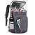 Mochila Térmica Cooler Bebidas Viagem Unissex Impermeável Cor Preto - Imagem 2