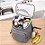 Mochila Térmica Cooler Bebidas Viagem Unissex Impermeável Cor Preto - Imagem 8