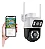 Camera Wi-Fi HD Externa A28 a Prova D'agua Lente Dupla App Icsee Segurança - Imagem 1
