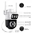 Camera Wi-Fi HD Externa A28 a Prova D'agua Lente Dupla App Icsee Segurança - Imagem 7