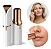 Batom Depilador Facial Elétrico Tira Pelos Buço Cor Branco e Rosa Flawlbss - Imagem 1