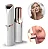 Batom Depilador Facial Elétrico Tira Pelos Buço Cor Branco e Rosa Flawlbss - Imagem 6
