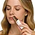 Batom Depilador Facial Elétrico Tira Pelos Buço Cor Branco e Rosa Flawlbss - Imagem 2