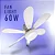 Ventilador De Teto E27 Lâmpada Com Led Ajustável Bivolt 60W Branco - Imagem 6