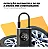 Mini Compressor Digital Bomba De Encher Pneus Bola Portátil Para Motocicletas Carro Bicicleta Com Calibrador De Ar - Imagem 4