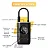 Mini Compressor Digital Bomba De Encher Pneus Bola Portátil Para Motocicletas Carro Bicicleta Com Calibrador De Ar - Imagem 6