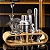 Kit Bartender Profissional Barman 12 Peças Inox Coqueteleira Caipirinha Homebar Luxo - Imagem 2