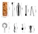 Kit Bartender Profissional Barman 12 Peças Inox Coqueteleira Caipirinha Homebar Luxo - Imagem 4