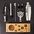 Kit Bartender Profissional Barman 12 Peças Inox Coqueteleira Caipirinha Homebar Luxo - Imagem 13