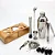 Kit Bartender Profissional Barman 12 Peças Inox Coqueteleira Caipirinha Homebar Luxo - Imagem 7
