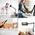 Suporte de Celular Braço Articulável Universal  Preto Flexível para Mesa, Cama, Trabalho e Lives - Imagem 2