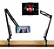 Suporte de Celular Braço Articulável Universal  Preto Flexível para Mesa, Cama, Trabalho e Lives - Imagem 1