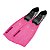 Kit Mergulho Pé De Pato E Snorkel Nadadeira Respirador - Rosa - Imagem 5