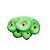 ENFEITE DE SILICONE SOMA CORAL RICORDEA VERDE 02 - Imagem 1