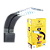 LUMINARIA LED SOMA X 5 PRETA (8W) LED BRANCO/AZUL AUTOVOLT - Imagem 1