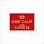 CAPACHO KEEP CALM - Imagem 1