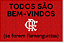 CAPACHO FLAMENGO - TODOS SÃO BEM-VINDO - Imagem 1