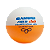 Bola de Tênis de Mesa SANWEI - ABS Club - Branco/Laranja - Embalagem com 10 bolas - Imagem 1
