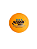 Bola de plástico DHS - D40+ 3 estrelas - Caixa com 10 unidades - Laranja - Imagem 2