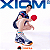 Meia XIOM - Soft Step 4 - Azul/Laranja - Imagem 4