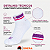 Meia XIOM - Soft Step 4 - Roxo/Vermelho - Imagem 3