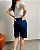 Bermuda Jorts Com Bolsos Laterais e Traseiros - Slim e Plus Size - Imagem 3