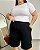 Bermuda Jorts Com Bolsos Laterais e Traseiros - Slim e Plus Size - Imagem 2