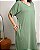 Vestido Estilo Camisão Barra Com Pesponto E Bolsos Laterais - Slim e Plus Size - Imagem 3