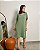 Vestido Estilo Camisão Barra Com Pesponto E Bolsos Laterais - Slim e Plus Size - Imagem 2
