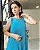 Vestido Regata Midi Com Bolsos Laterais Aparentes - Slim e Plus Size - Imagem 4
