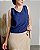 Blusa Regata Com Drapeado No Ombro - Slim e Plus Size - Imagem 4