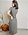 Conjunto: Blusa Baby Look C/ Bolso E Saia C/ Fendas - Slim e Plus Size - Imagem 7